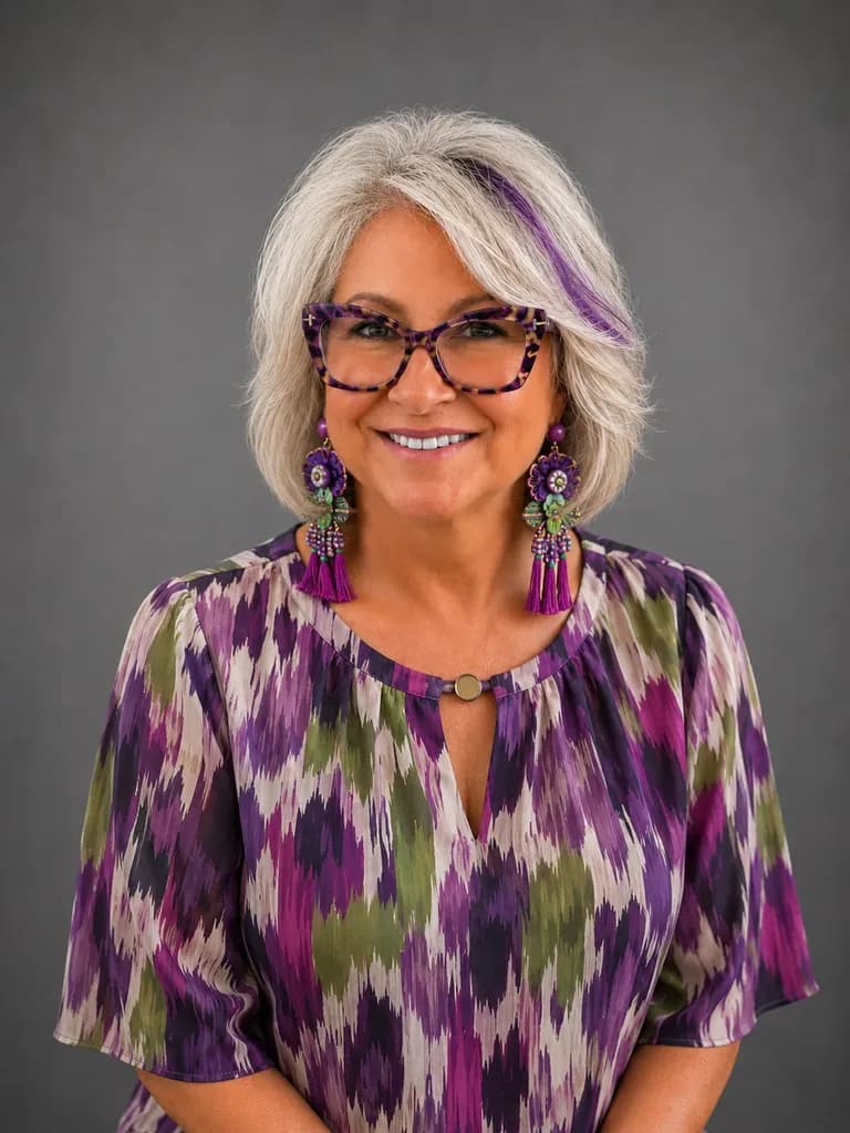 purple hair jerri